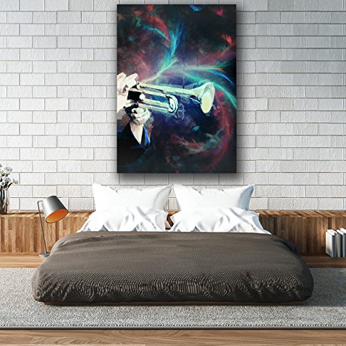 Trumpet Sound Music Instrument Matte/Glossy Poster A3 (42cm x 30cm) | Wellcoda